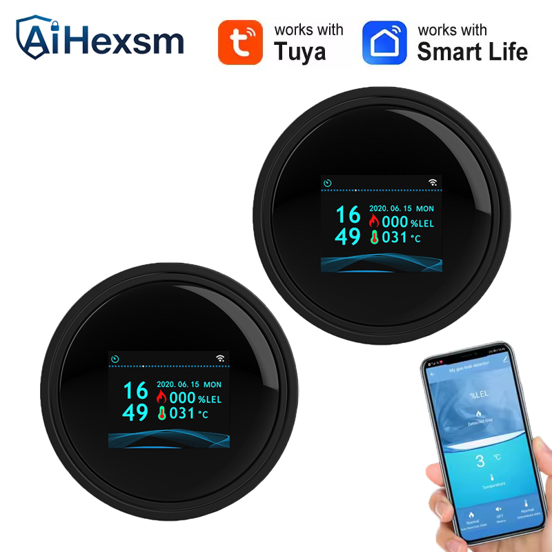 Wifi Thermostat - Detektor Gas Mudah Terbakar Tuya Wifi