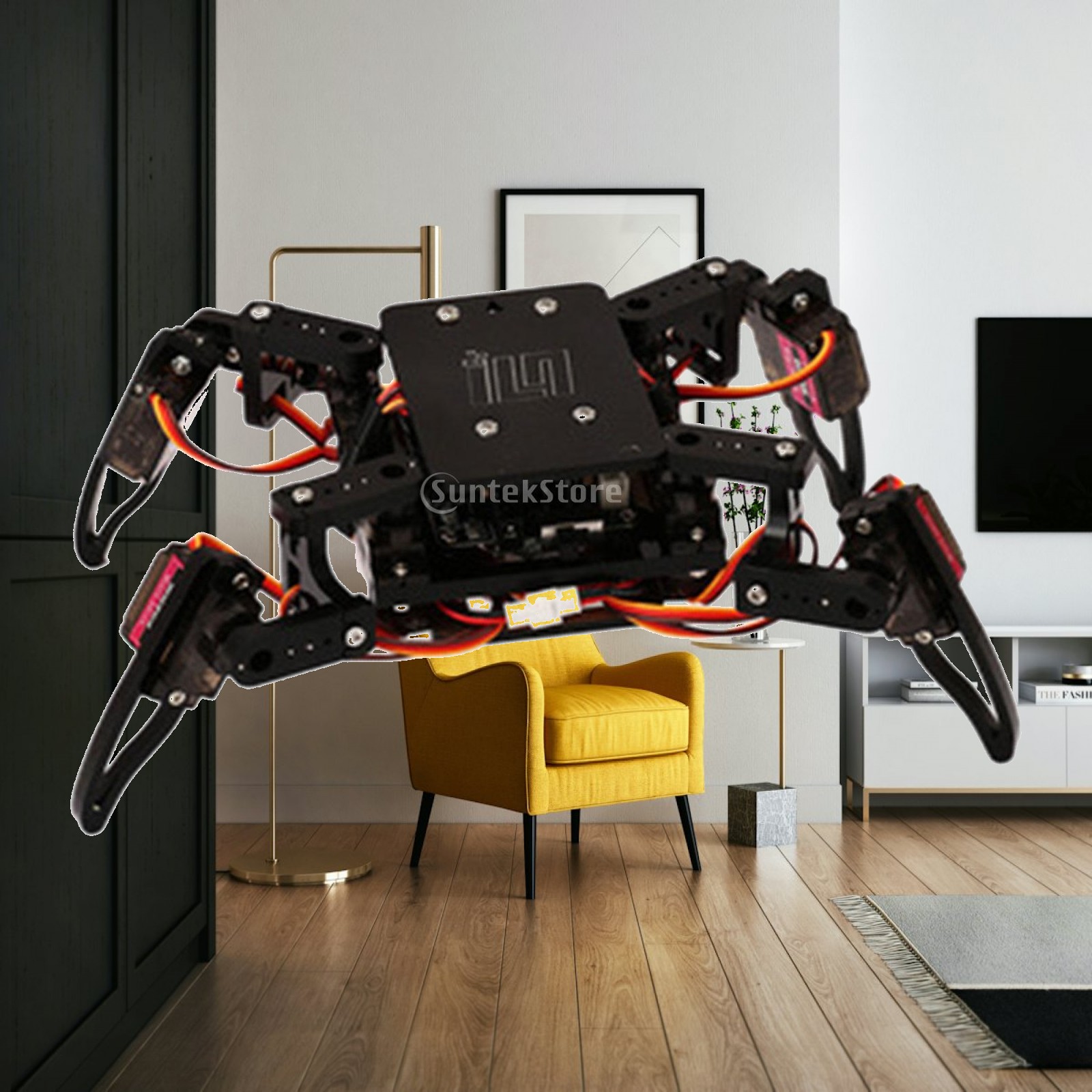 Stem Robotics Kit - Kit Robot Berjalan Empat Kaki, Robot