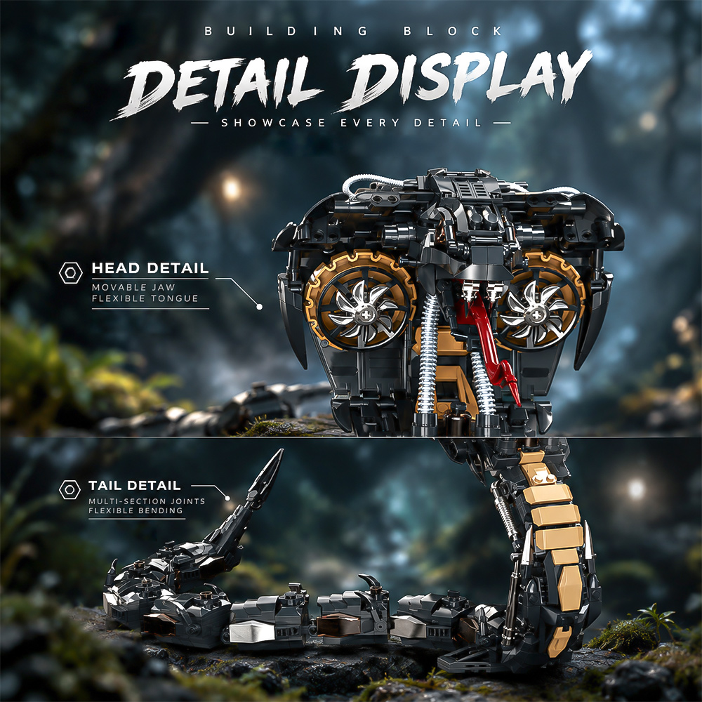 Set Balok Bangunan Model Hewan - Stem Robotics Kit ulasan dan harga
