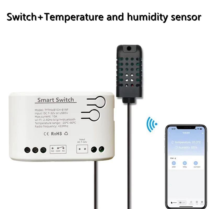 A01F-Tuya, Sakelar Wifi Cerdas - Wifi Thermostat ulasan dan harga
