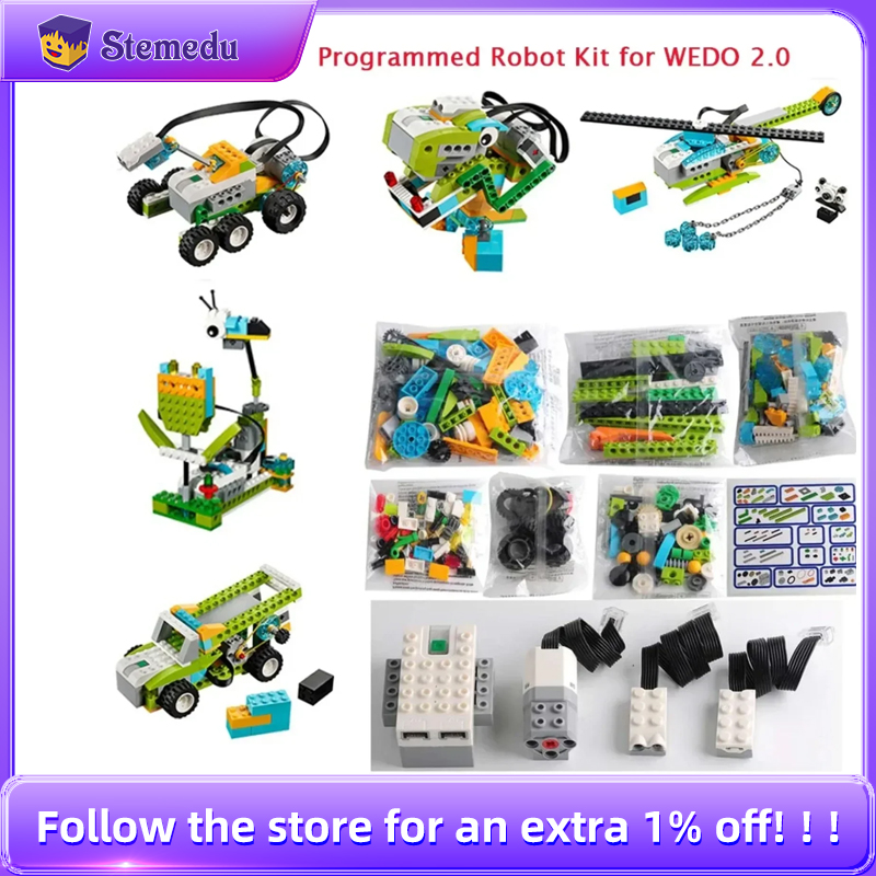 STEM We-do2.0 45300 Kit Pemrog - Electronics Project Kit ulasan dan harga