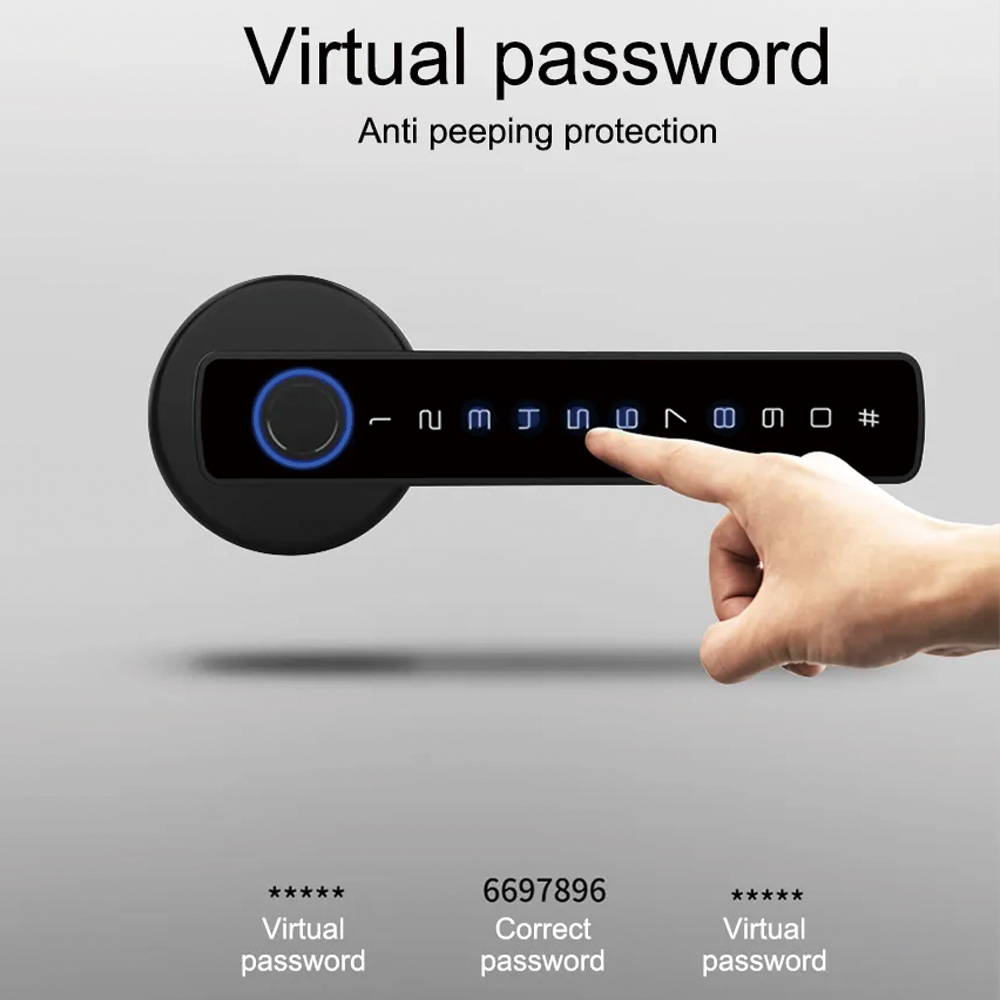 TYSH Tuya Smart Keamanan Otoma - Smart Door Lock Wifi ulasan dan harga