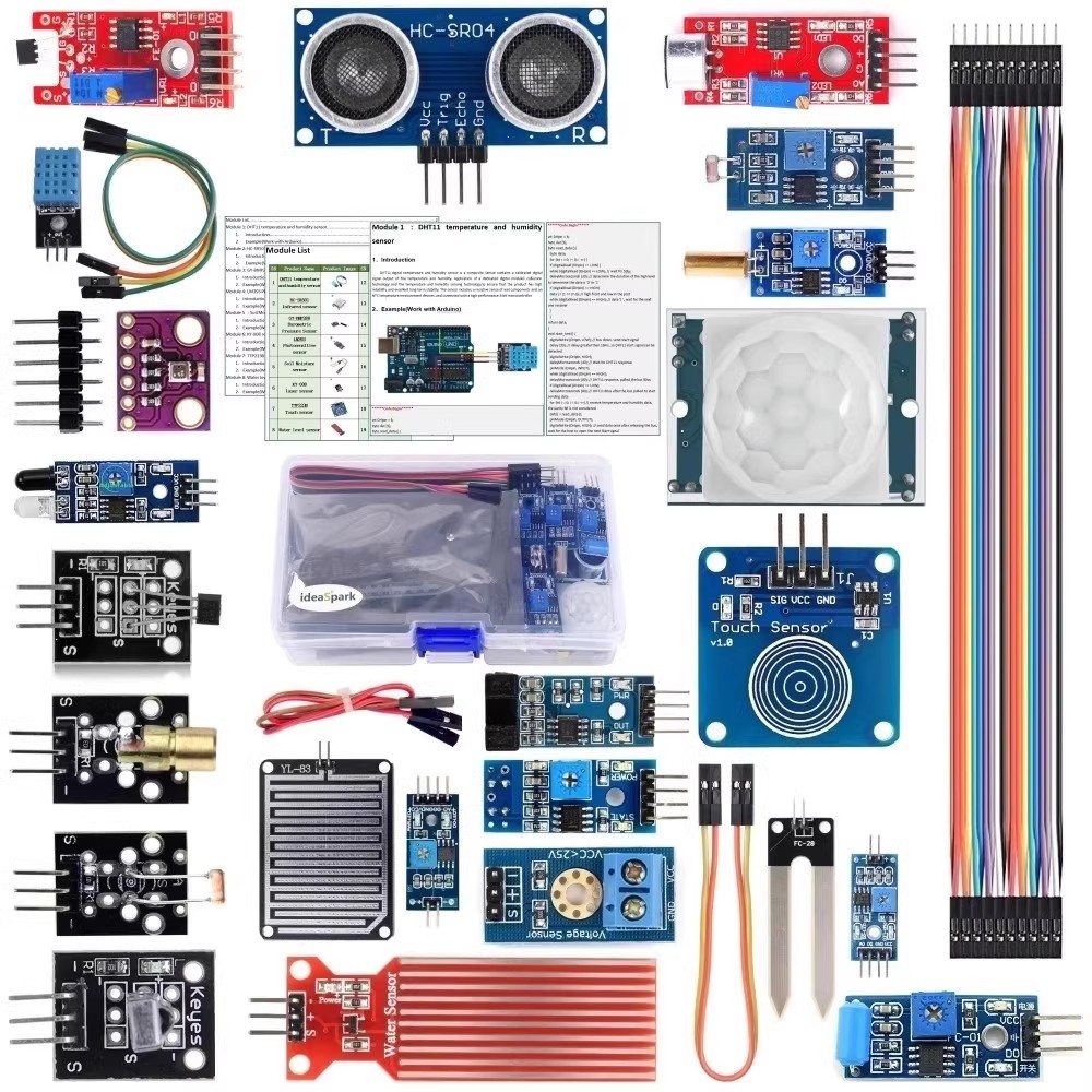 Kit modul Sensor 22 dalam 1, K - Esp32 Smart Home Kit ulasan dan harga