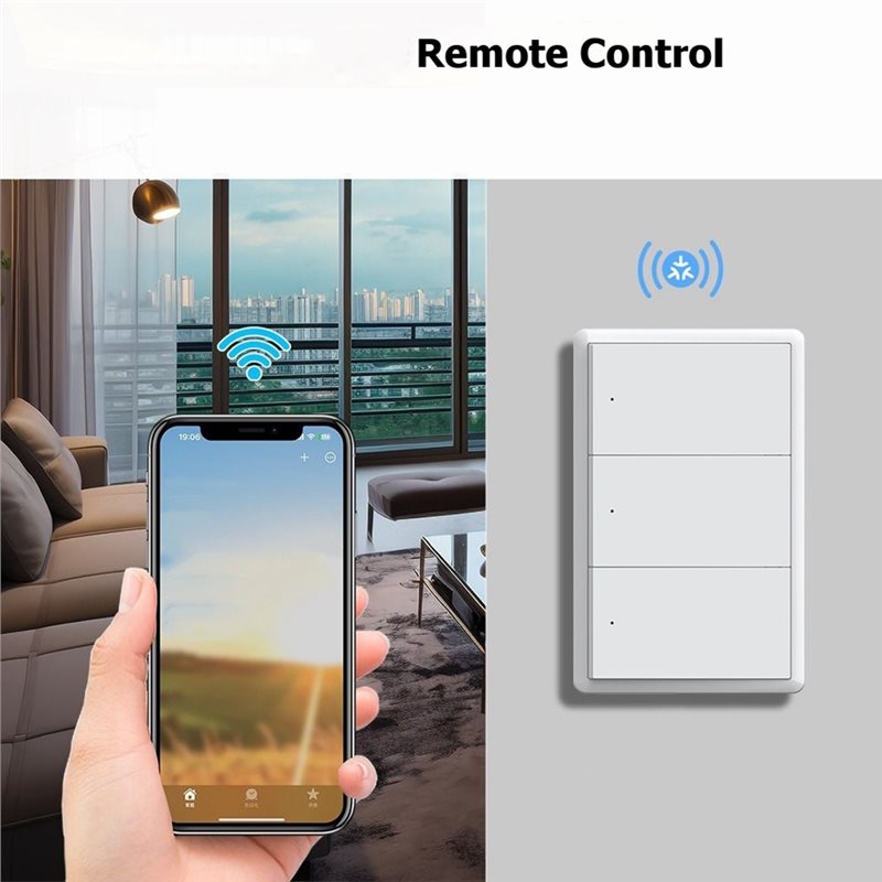 AAAN-Sakelar Lampu Pintar Tuya - Smart Light Switch Wifi ulasan dan harga