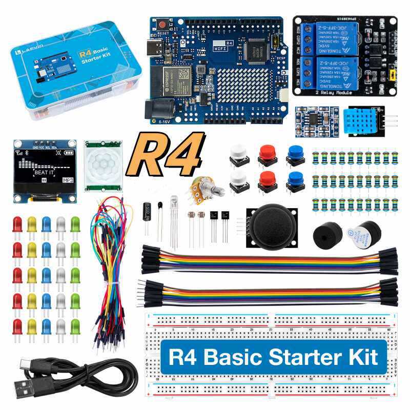 Kit Pemula Pengembangan UNO R4 - Sensor Kit Arduino ulasan dan harga