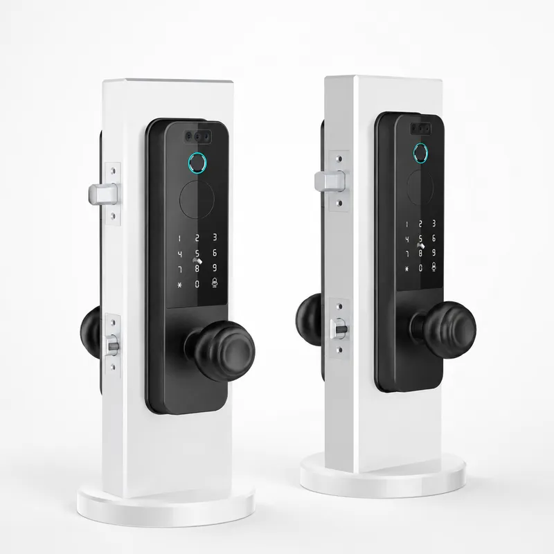 Kunci Pintu Kayu Lintas Batas  - Smart Door Lock Wifi ulasan dan harga