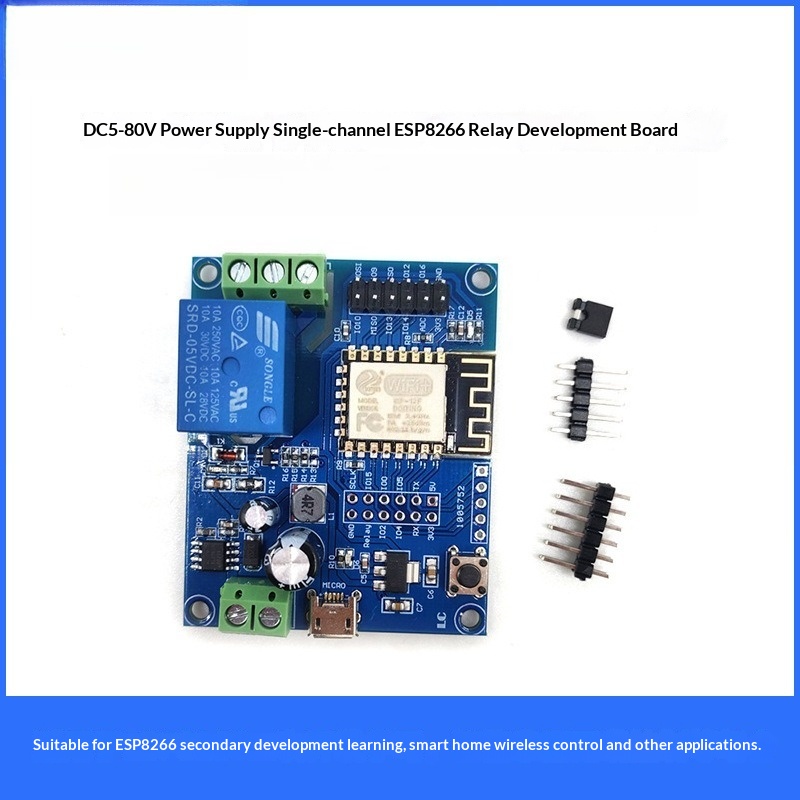 Modul Relay Saluran Tunggal Wi - Esp8266 Relay Module ulasan dan harga