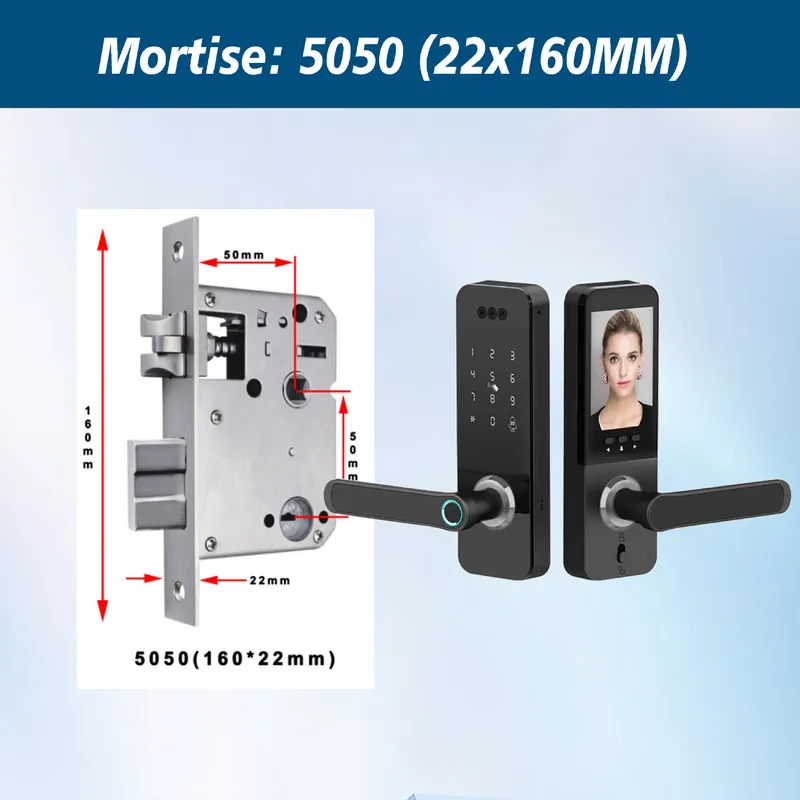 Kunci Pintu Rumah dengan Penge - Smart Door Lock Wifi ulasan dan harga