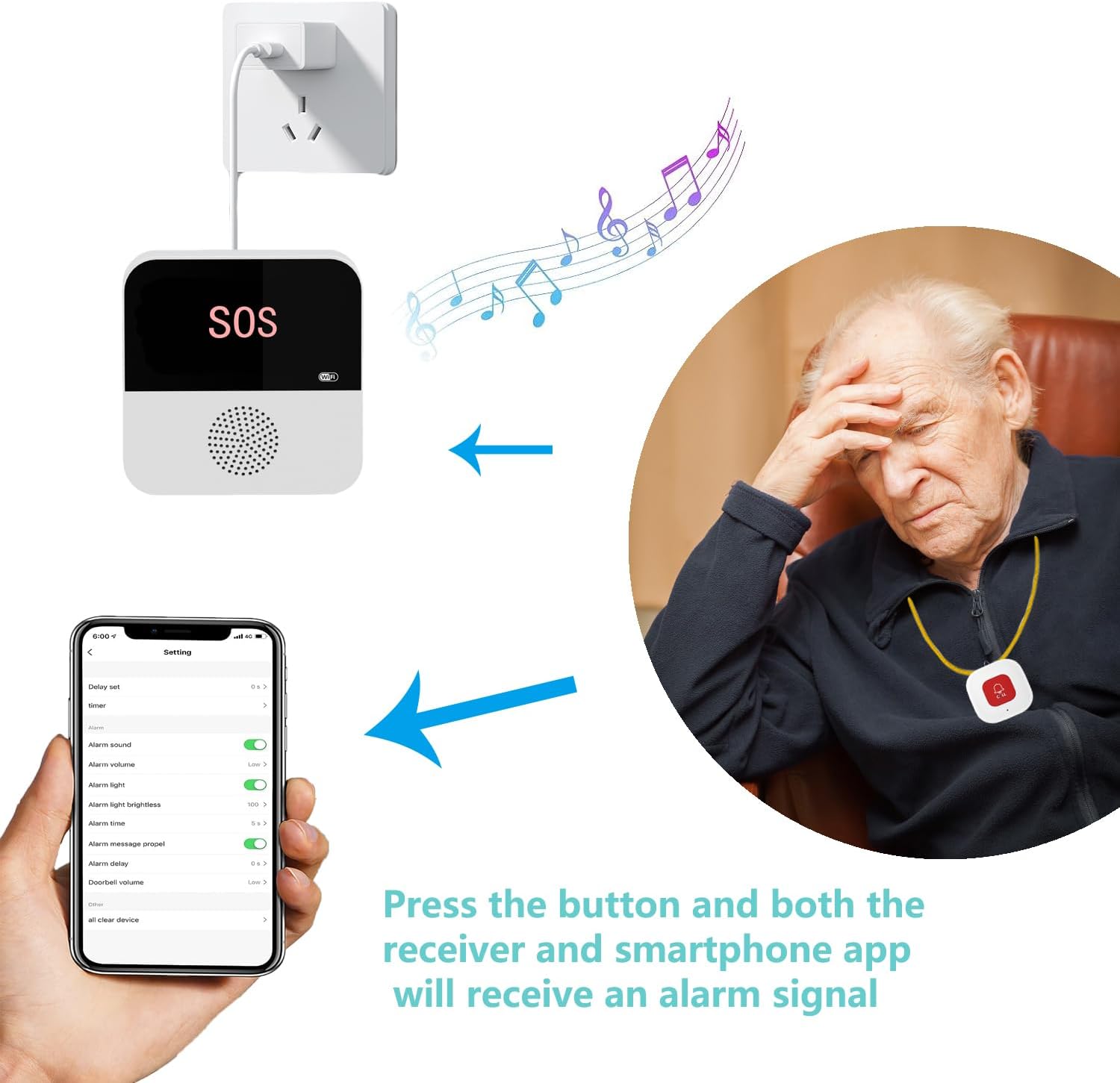 WiFi Nirkabel Pengasuh Lansia  - Wifi Smart Plug ulasan dan harga