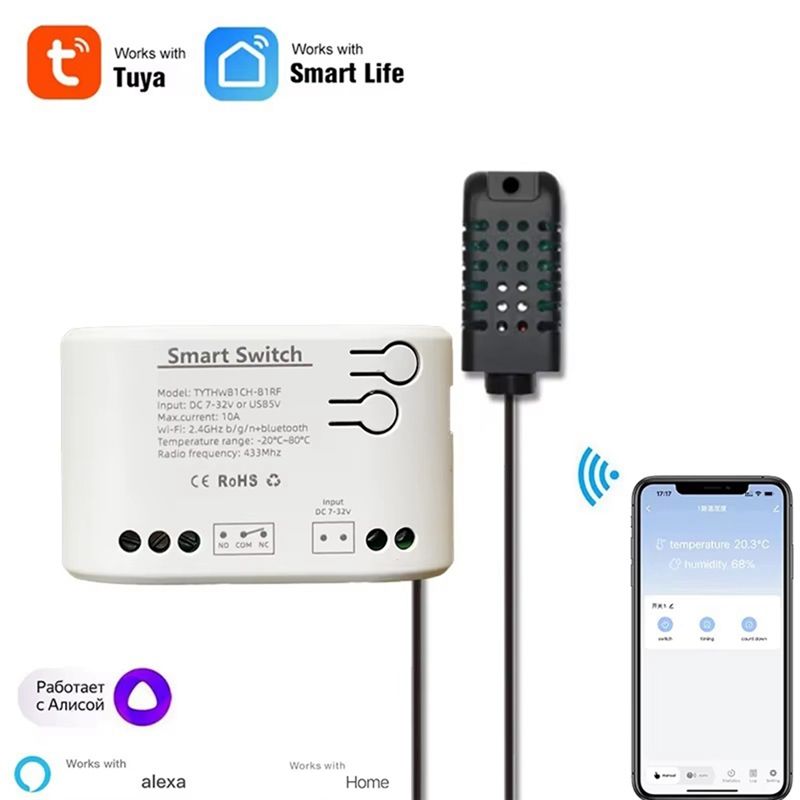 Y50A-Tuya, Sakelar Wifi Cerdas - Wifi Thermostat ulasan dan harga