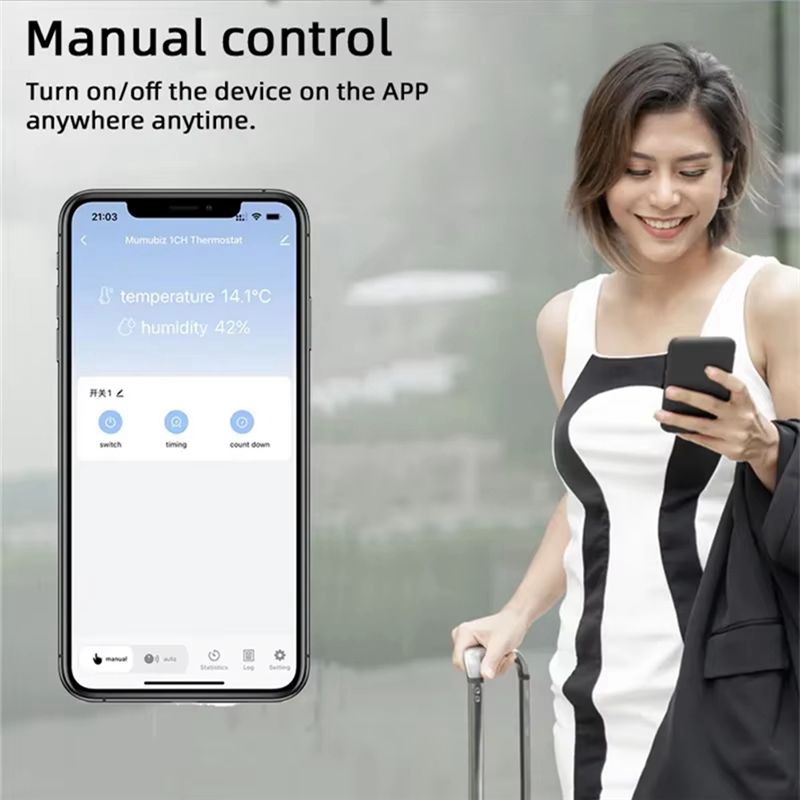 Y50A-Tuya, Sakelar Wifi Cerdas - Wifi Thermostat ulasan dan harga