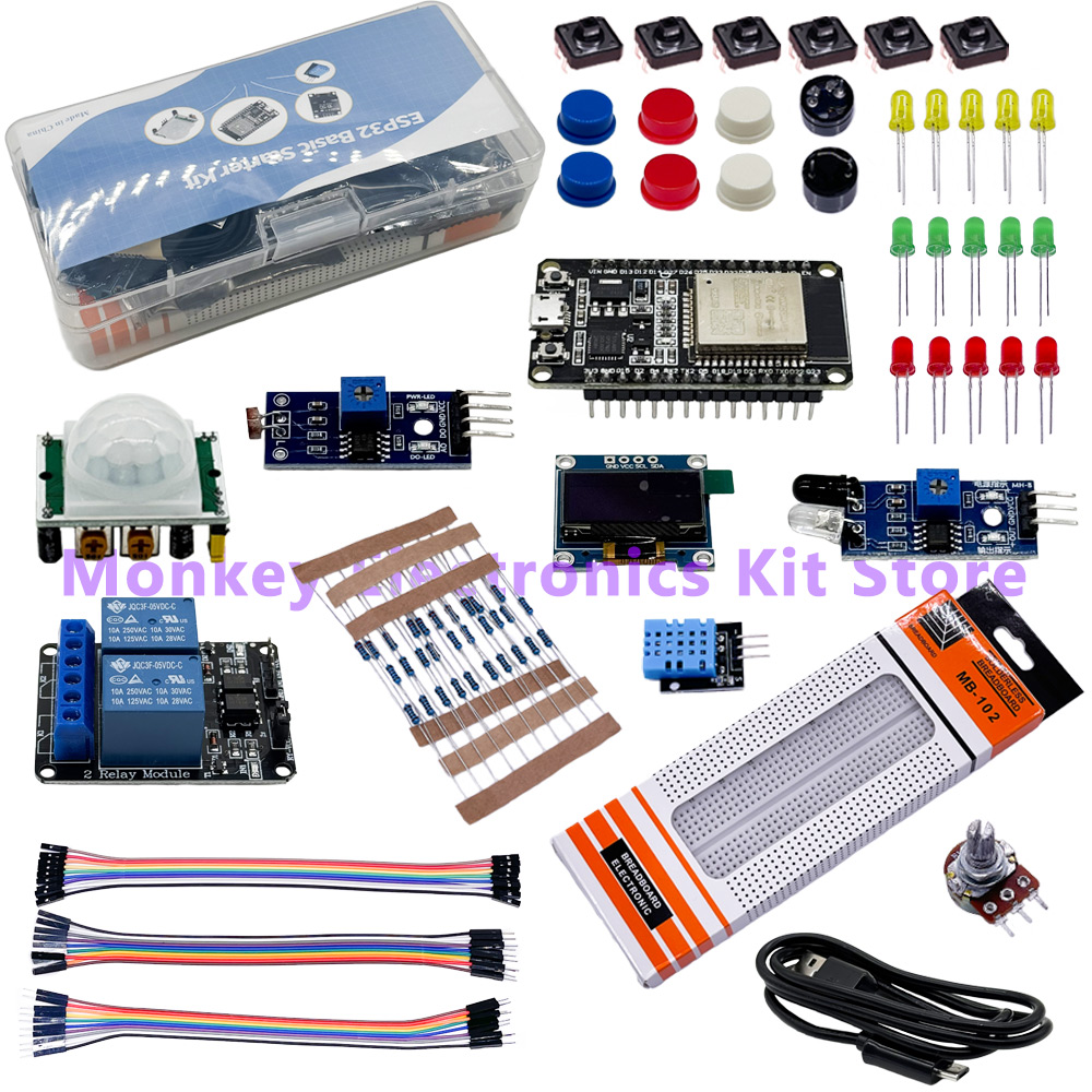 ESP32 kit pemula dasar Kit pem - Esp32 Smart Home Kit ulasan dan harga