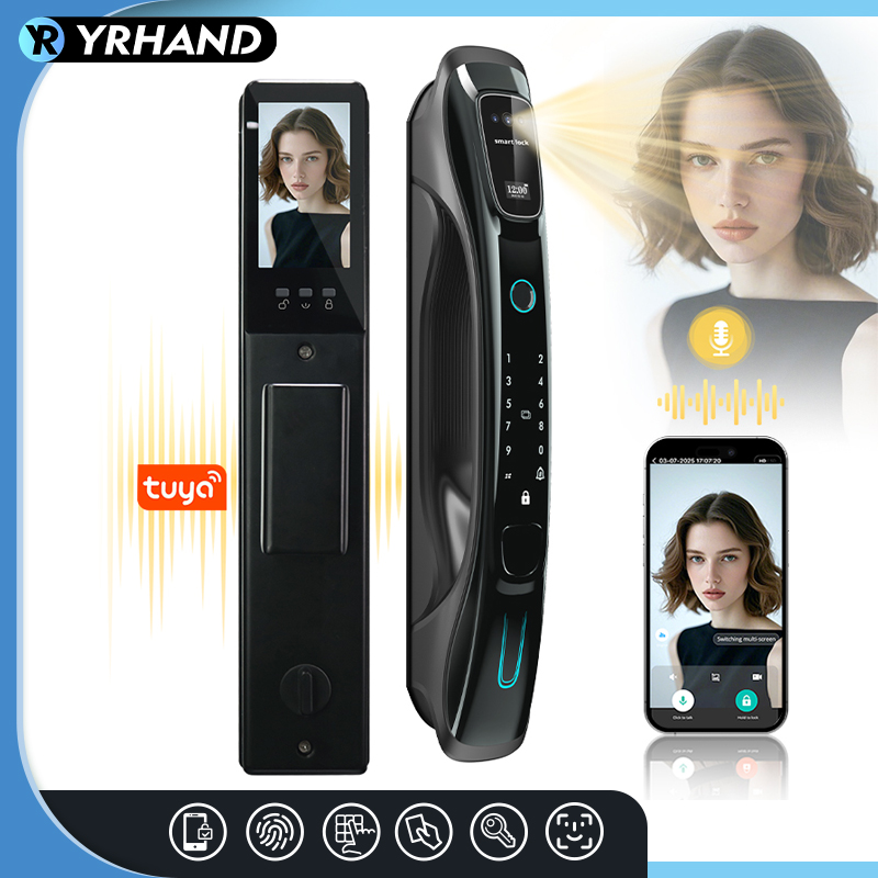 Kunci Pintar dengan Pengenalan - Smart Door Lock Wifi ulasan dan harga