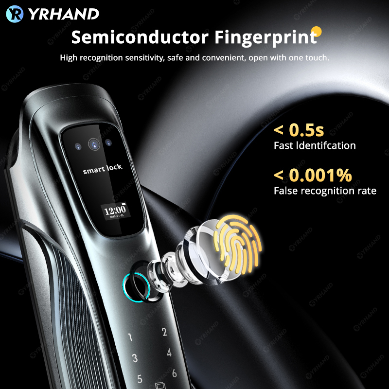 Kunci Pintar dengan Pengenalan - Smart Door Lock Wifi ulasan dan harga